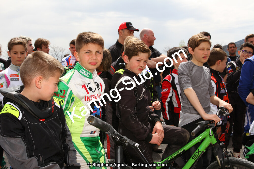 Sacha CATALA — 07 & 08/04/2018 : 2ème manche du Championnat du Sud 2018 à Ganges (Photos Stéphane Agnus) 2018 — karting
