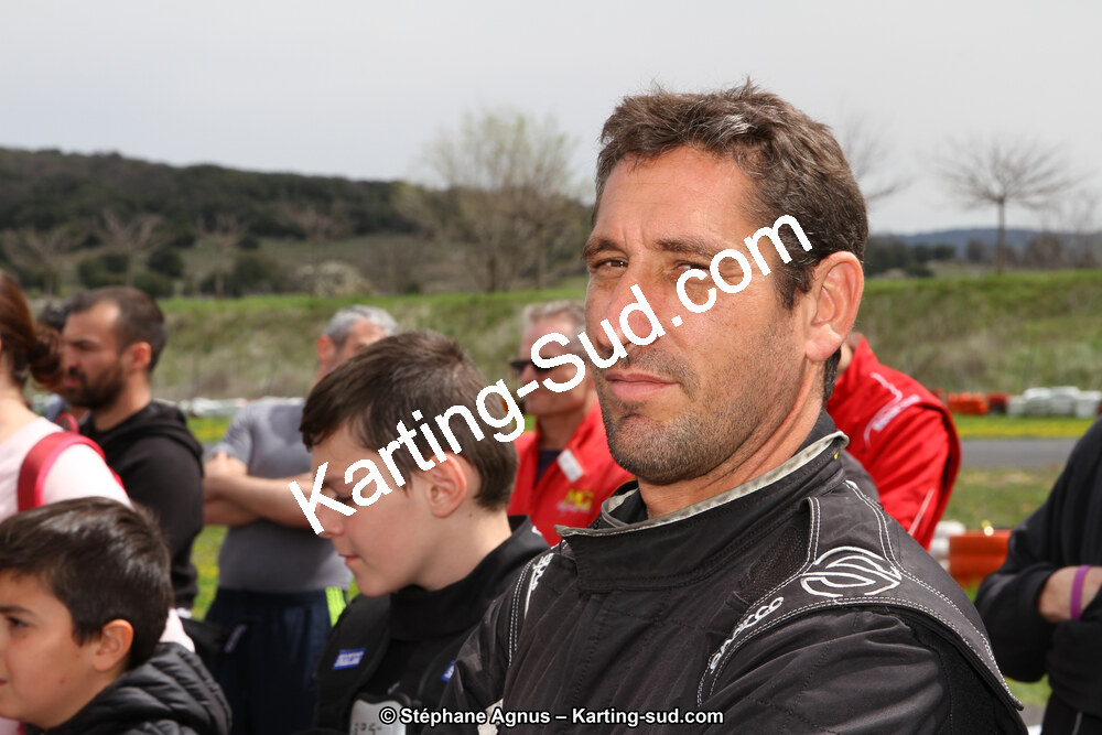 Sébastien ANDRES — 07 & 08/04/2018 : 2ème manche du Championnat du Sud 2018 à Ganges (Photos Stéphane Agnus) 2018 — karting