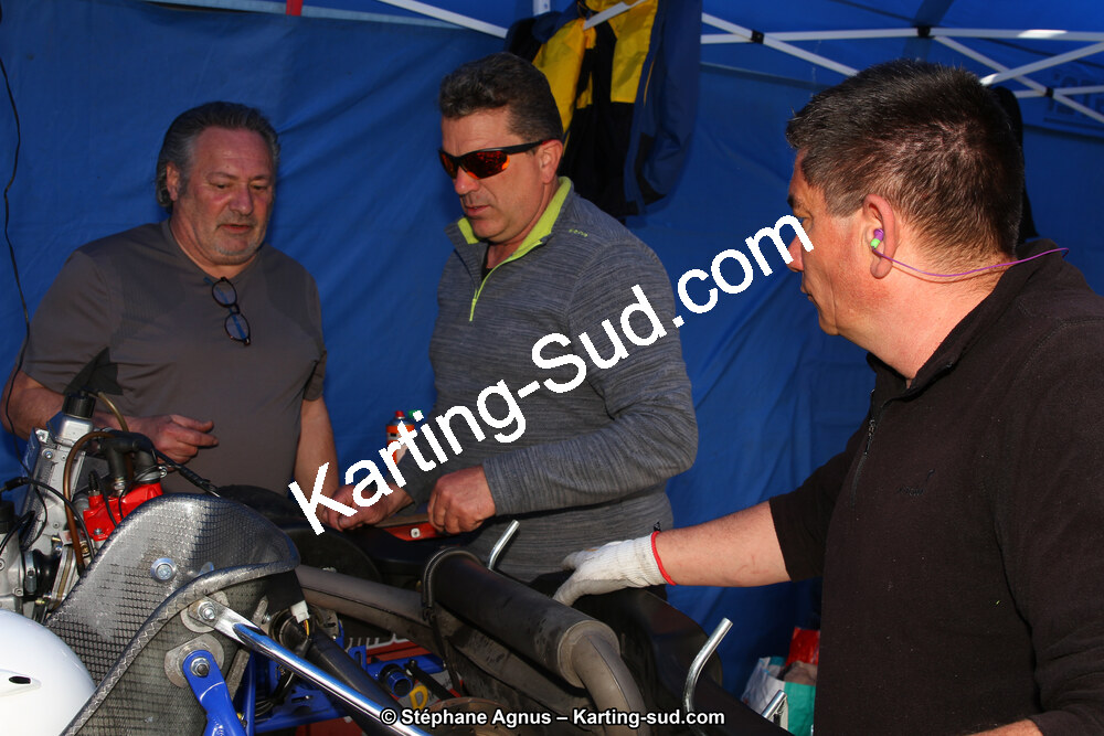 Alain RIBIS, Claude Alain SOGUEL — 07 & 08/04/2018 : 2ème manche du Championnat du Sud 2018 à Ganges (Photos Stéphane Agnus) 2018 — karting