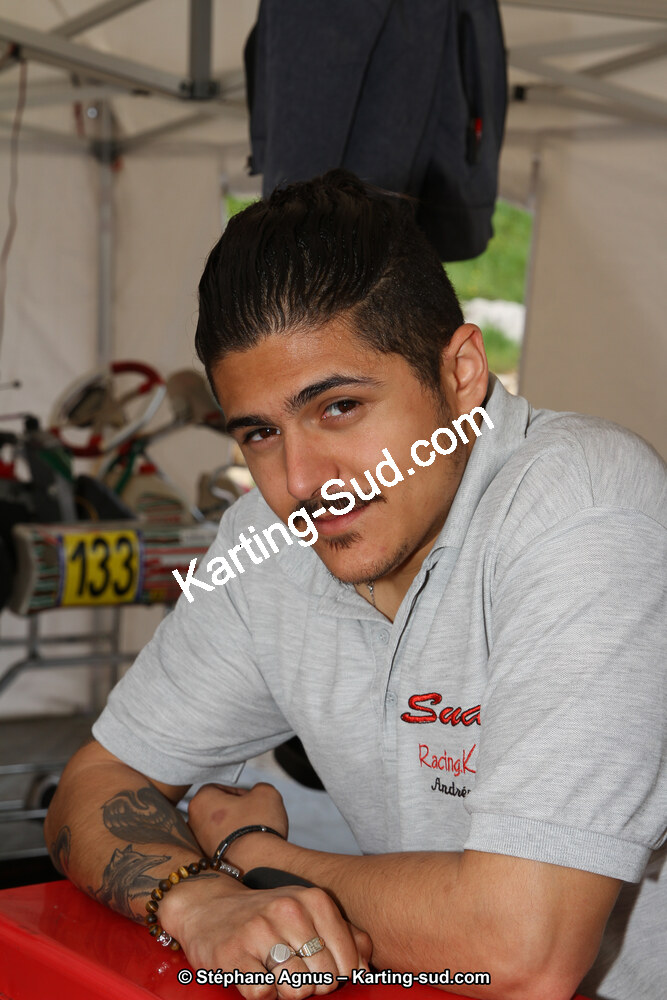 Andréa SUAU — 07 & 08/04/2018 : 2ème manche du Championnat du Sud 2018 à Ganges (Photos Stéphane Agnus) 2018 — karting
