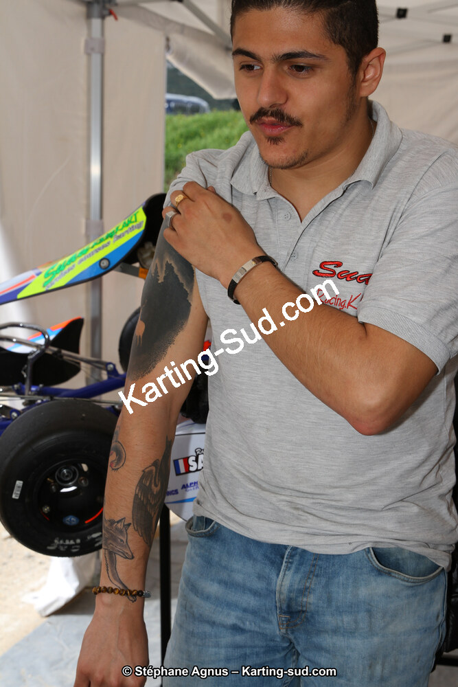 Andréa SUAU — 07 & 08/04/2018 : 2ème manche du Championnat du Sud 2018 à Ganges (Photos Stéphane Agnus) 2018 — karting