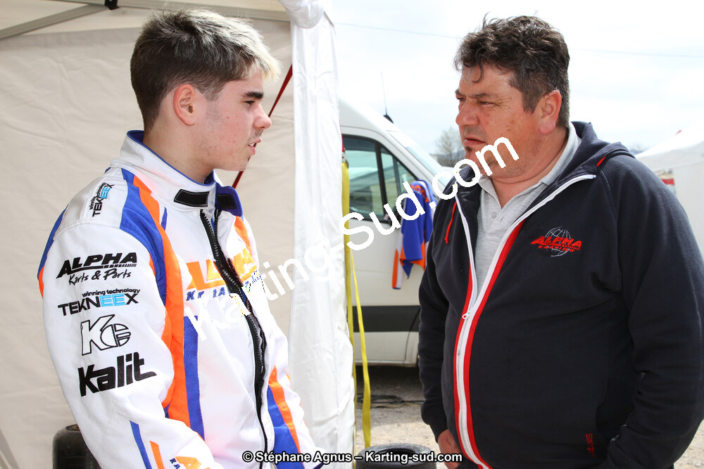 Patrick SUAU — 07 & 08/04/2018 : 2ème manche du Championnat du Sud 2018 à Ganges (Photos Stéphane Agnus) 2018 — karting