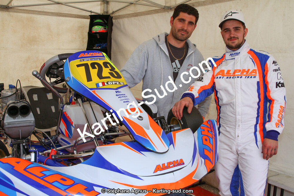 Jérémy LOPES — 07 & 08/04/2018 : 2ème manche du Championnat du Sud 2018 à Ganges (Photos Stéphane Agnus) 2018 — karting