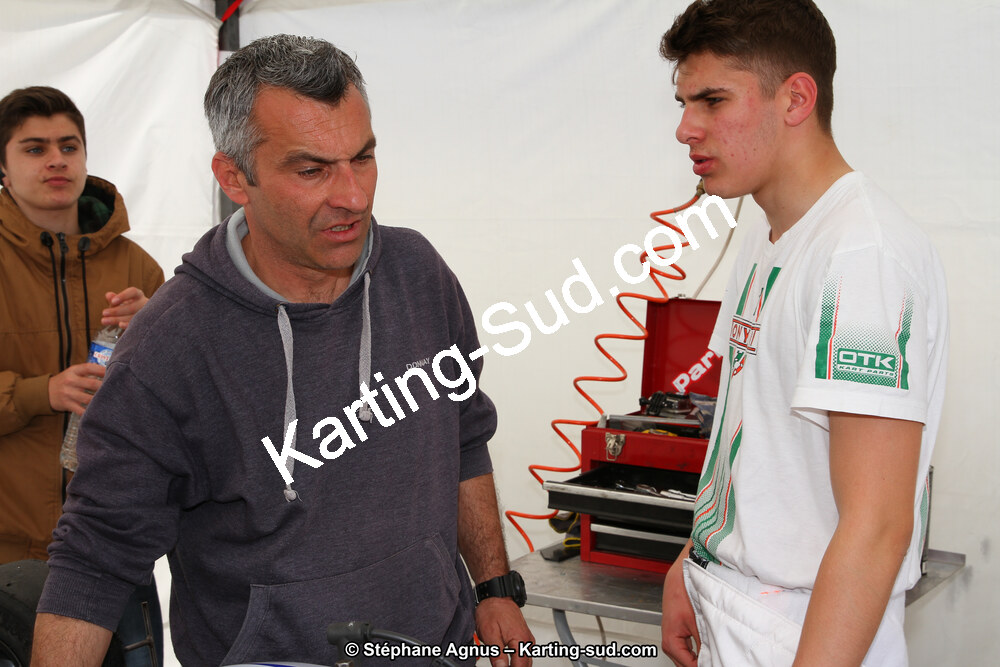 Emeric GOT, Eric GOT — 07 & 08/04/2018 : 2ème manche du Championnat du Sud 2018 à Ganges (Photos Stéphane Agnus) 2018 — karting