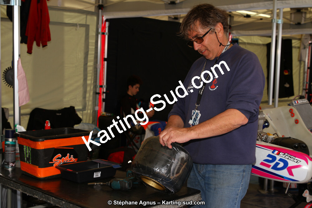 Alain SERVANT — 07 & 08/04/2018 : 2ème manche du Championnat du Sud 2018 à Ganges (Photos Stéphane Agnus) 2018 — karting