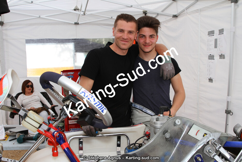 Anthony DELCUROU — 07 & 08/04/2018 : 2ème manche du Championnat du Sud 2018 à Ganges (Photos Stéphane Agnus) 2018 — karting