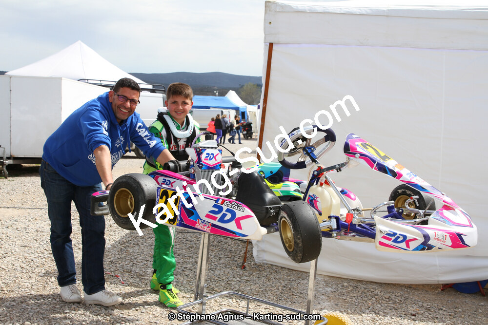 Eric CATALA, Sacha CATALA — 07 & 08/04/2018 : 2ème manche du Championnat du Sud 2018 à Ganges (Photos Stéphane Agnus) 2018 — karting
