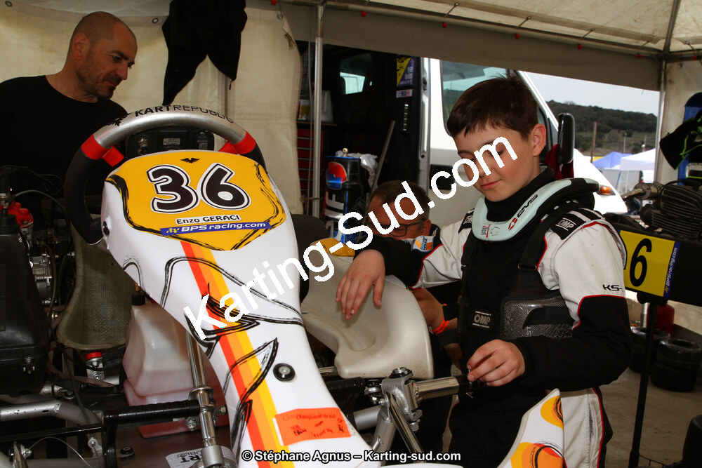 07 & 08/04/2018 : 2ème manche du Championnat du Sud 2018 à Ganges (Photos Stéphane Agnus) 2018 — karting