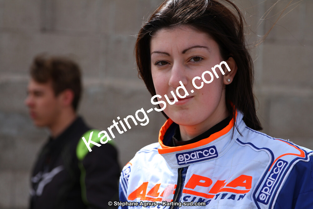 Maritchu MOURGUES — 07 & 08/04/2018 : 2ème manche du Championnat du Sud 2018 à Ganges (Photos Stéphane Agnus) 2018 — karting