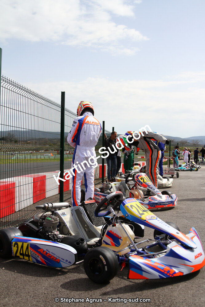 07 & 08/04/2018 : 2ème manche du Championnat du Sud 2018 à Ganges (Photos Stéphane Agnus) 2018 — karting