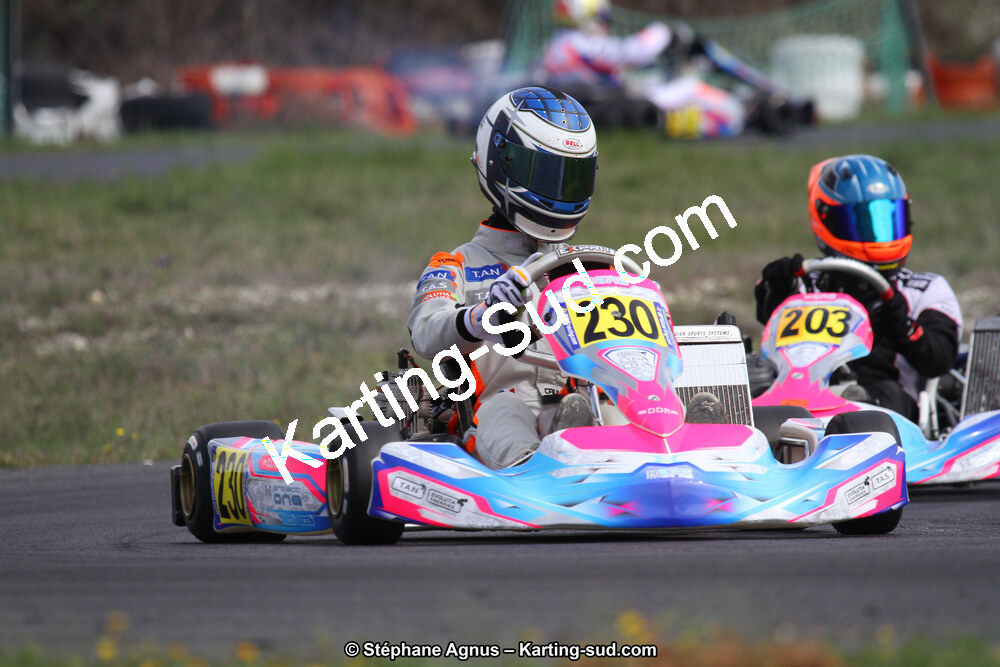 07 & 08/04/2018 : 2ème manche du Championnat du Sud 2018 à Ganges (Photos Stéphane Agnus) 2018 — karting