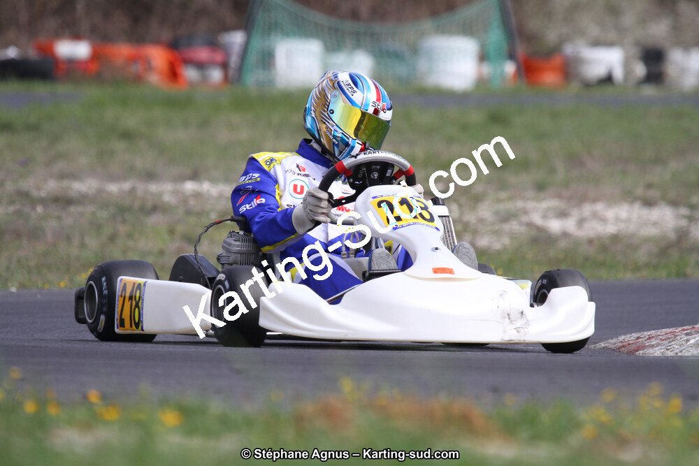 07 & 08/04/2018 : 2ème manche du Championnat du Sud 2018 à Ganges (Photos Stéphane Agnus) 2018 — karting