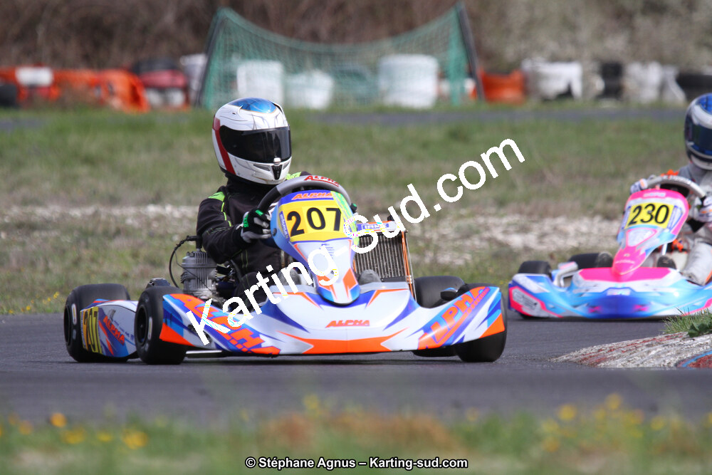 07 & 08/04/2018 : 2ème manche du Championnat du Sud 2018 à Ganges (Photos Stéphane Agnus) 2018 — karting