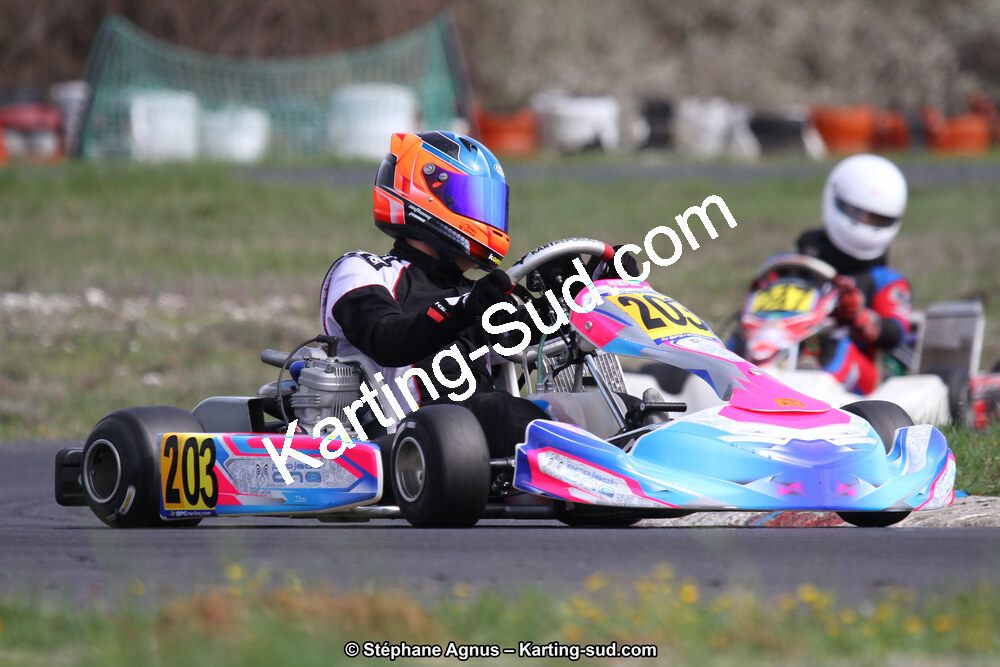 07 & 08/04/2018 : 2ème manche du Championnat du Sud 2018 à Ganges (Photos Stéphane Agnus) 2018 — karting