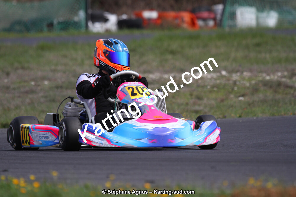07 & 08/04/2018 : 2ème manche du Championnat du Sud 2018 à Ganges (Photos Stéphane Agnus) 2018 — karting