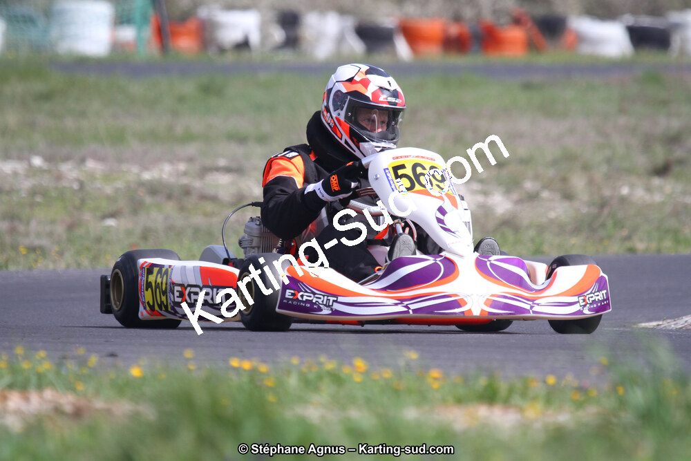 07 & 08/04/2018 : 2ème manche du Championnat du Sud 2018 à Ganges (Photos Stéphane Agnus) 2018 — karting