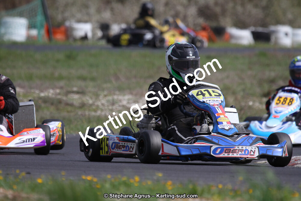 07 & 08/04/2018 : 2ème manche du Championnat du Sud 2018 à Ganges (Photos Stéphane Agnus) 2018 — karting