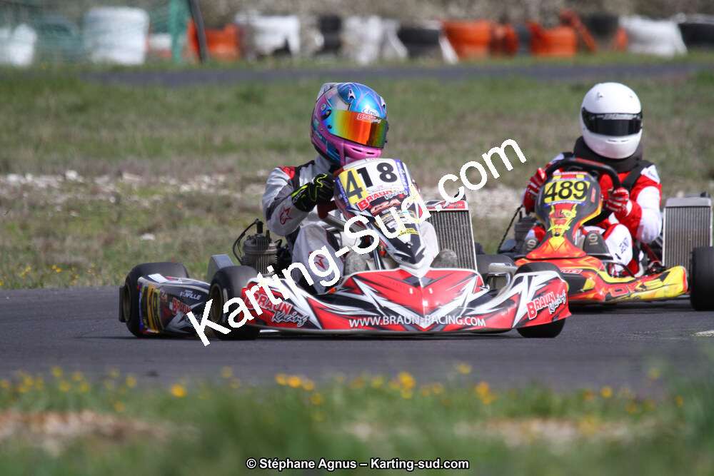 07 & 08/04/2018 : 2ème manche du Championnat du Sud 2018 à Ganges (Photos Stéphane Agnus) 2018 — karting