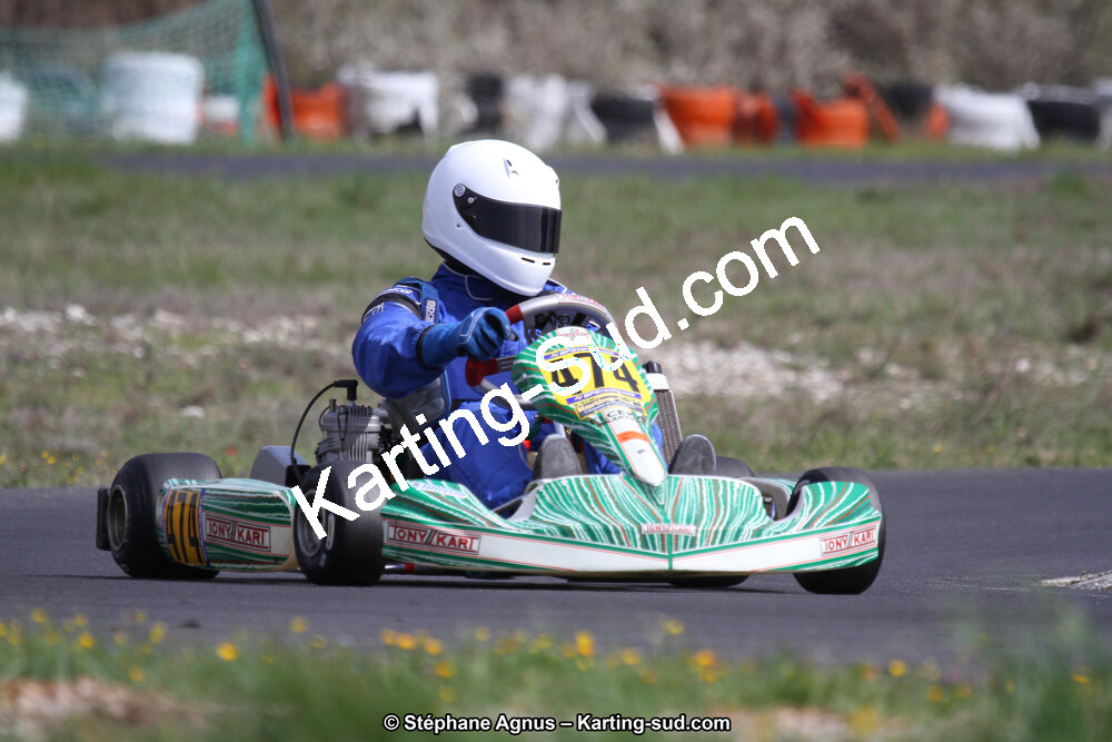 07 & 08/04/2018 : 2ème manche du Championnat du Sud 2018 à Ganges (Photos Stéphane Agnus) 2018 — karting
