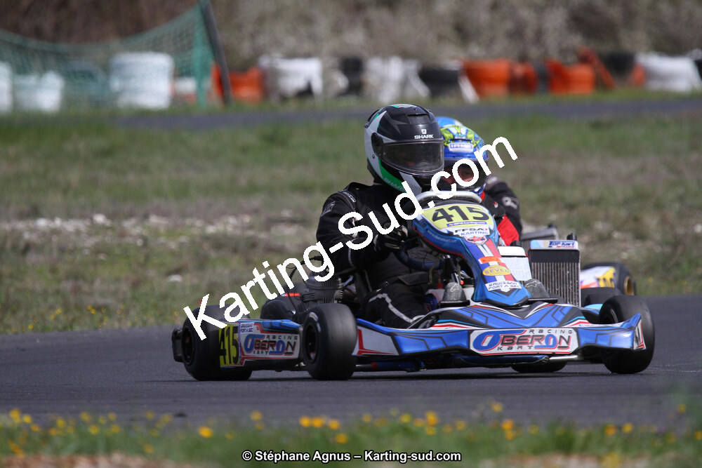 07 & 08/04/2018 : 2ème manche du Championnat du Sud 2018 à Ganges (Photos Stéphane Agnus) 2018 — karting
