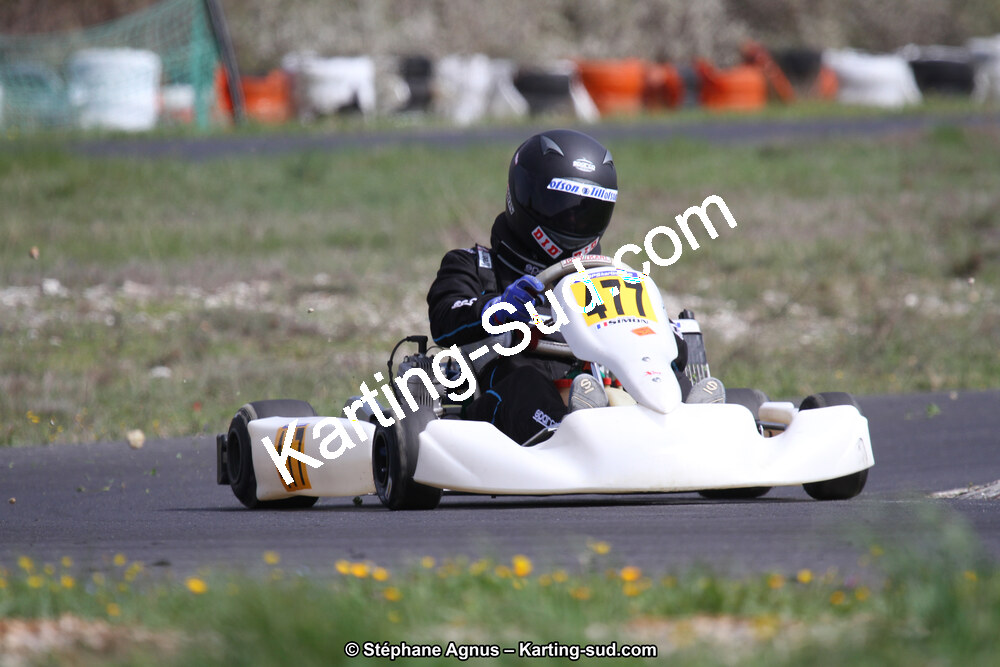 07 & 08/04/2018 : 2ème manche du Championnat du Sud 2018 à Ganges (Photos Stéphane Agnus) 2018 — karting