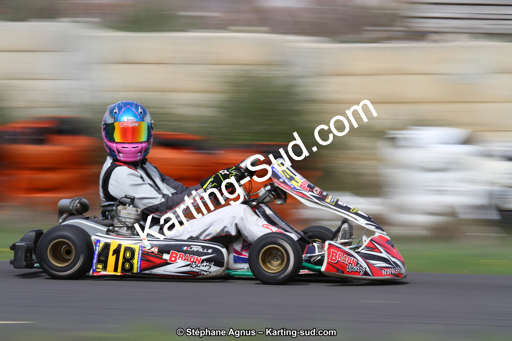 07 & 08/04/2018 : 2ème manche du Championnat du Sud 2018 à Ganges (Photos Stéphane Agnus) 2018 — karting