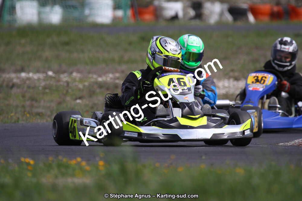 07 & 08/04/2018 : 2ème manche du Championnat du Sud 2018 à Ganges (Photos Stéphane Agnus) 2018 — karting