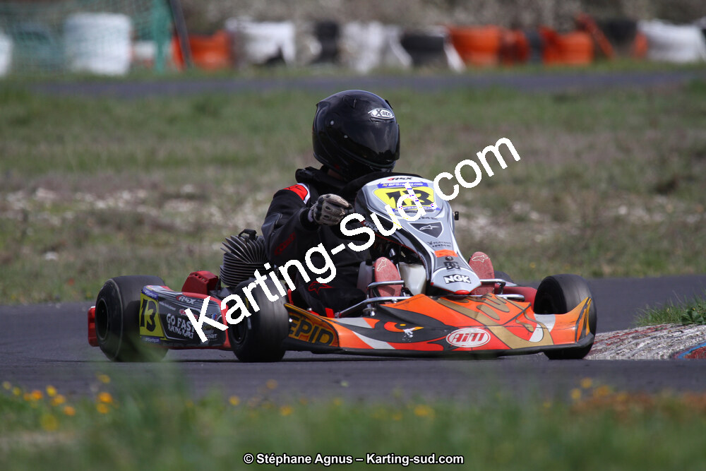 07 & 08/04/2018 : 2ème manche du Championnat du Sud 2018 à Ganges (Photos Stéphane Agnus) 2018 — karting