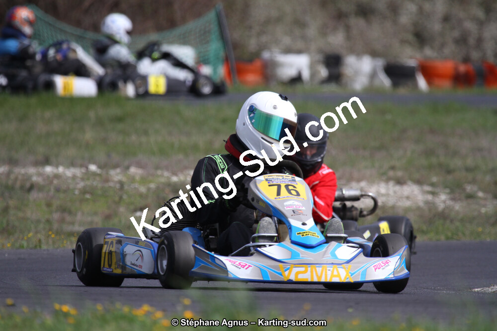 07 & 08/04/2018 : 2ème manche du Championnat du Sud 2018 à Ganges (Photos Stéphane Agnus) 2018 — karting