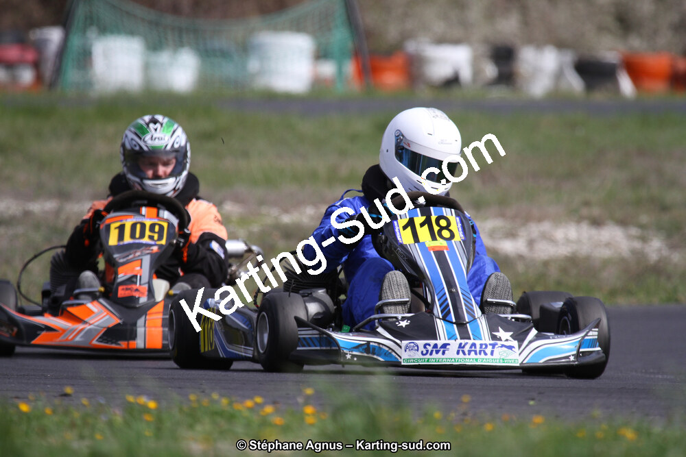07 & 08/04/2018 : 2ème manche du Championnat du Sud 2018 à Ganges (Photos Stéphane Agnus) 2018 — karting