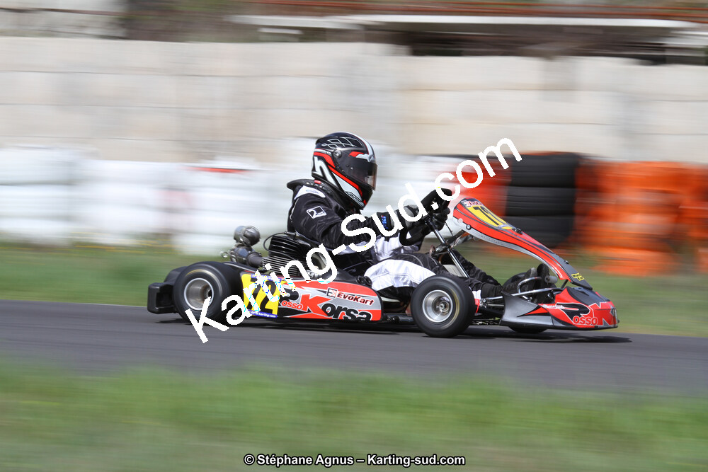 07 & 08/04/2018 : 2ème manche du Championnat du Sud 2018 à Ganges (Photos Stéphane Agnus) 2018 — karting