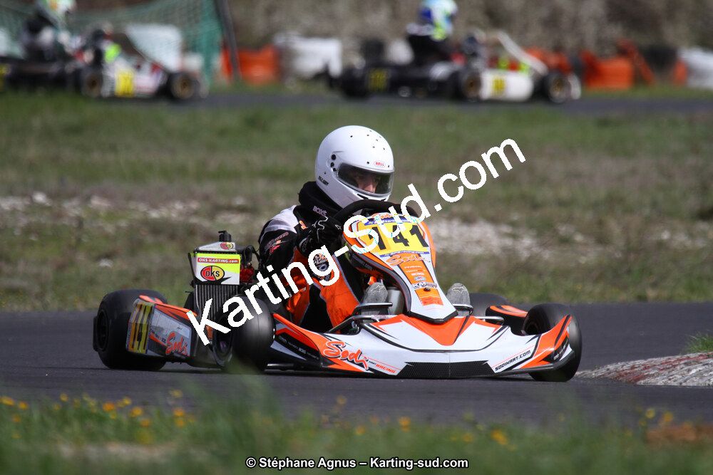 07 & 08/04/2018 : 2ème manche du Championnat du Sud 2018 à Ganges (Photos Stéphane Agnus) 2018 — karting
