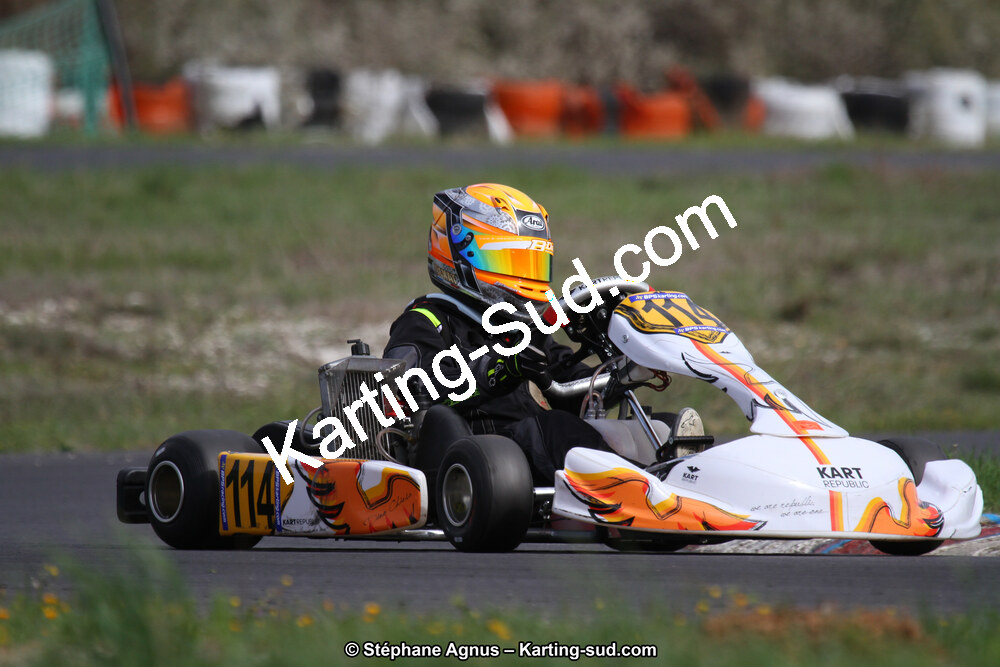 07 & 08/04/2018 : 2ème manche du Championnat du Sud 2018 à Ganges (Photos Stéphane Agnus) 2018 — karting