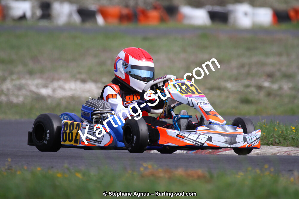 07 & 08/04/2018 : 2ème manche du Championnat du Sud 2018 à Ganges (Photos Stéphane Agnus) 2018 — karting