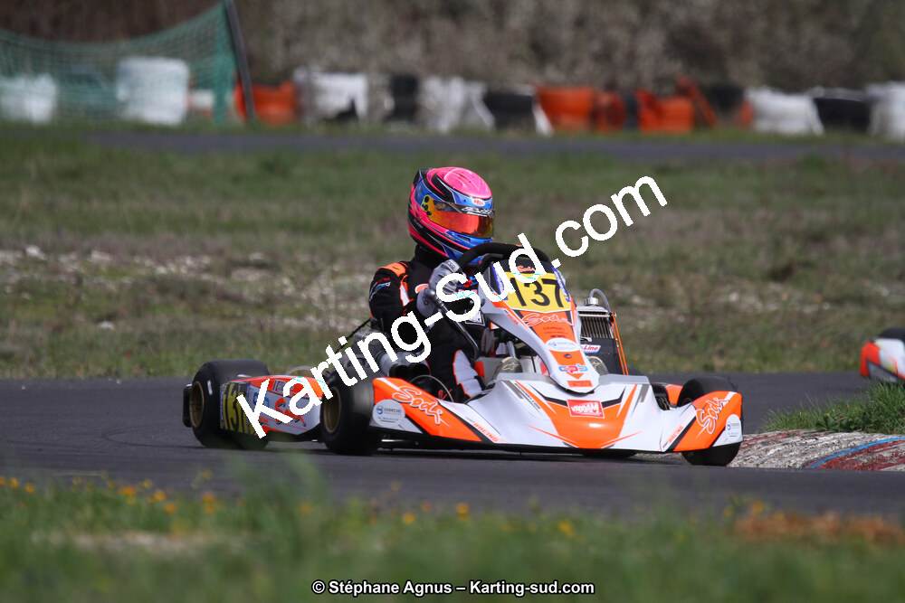 07 & 08/04/2018 : 2ème manche du Championnat du Sud 2018 à Ganges (Photos Stéphane Agnus) 2018 — karting
