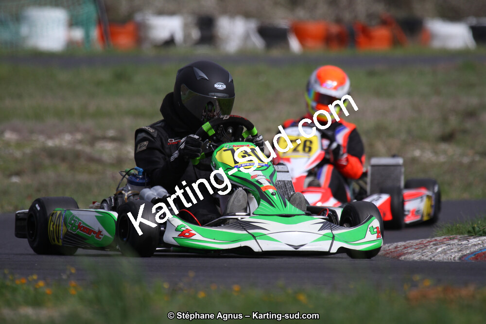 07 & 08/04/2018 : 2ème manche du Championnat du Sud 2018 à Ganges (Photos Stéphane Agnus) 2018 — karting