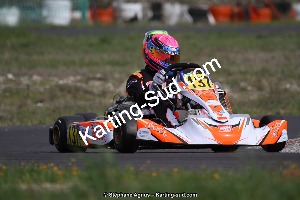 07 & 08/04/2018 : 2ème manche du Championnat du Sud 2018 à Ganges (Photos Stéphane Agnus) 2018 — karting