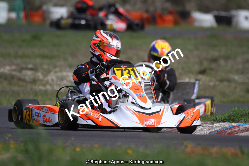 07 & 08/04/2018 : 2ème manche du Championnat du Sud 2018 à Ganges (Photos Stéphane Agnus) 2018 — karting