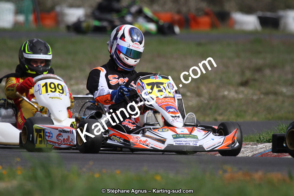 07 & 08/04/2018 : 2ème manche du Championnat du Sud 2018 à Ganges (Photos Stéphane Agnus) 2018 — karting
