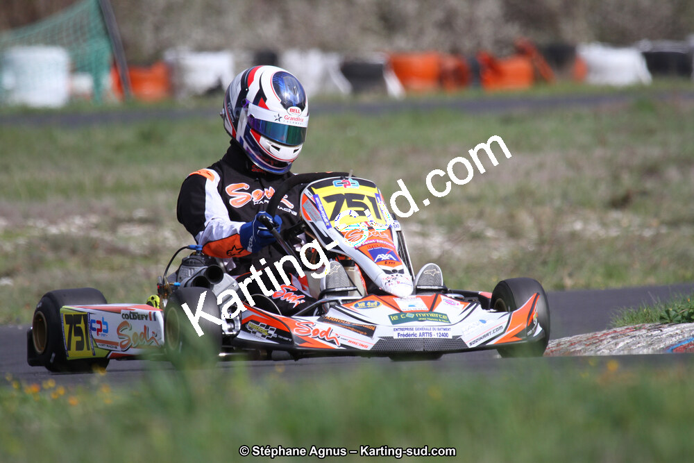 07 & 08/04/2018 : 2ème manche du Championnat du Sud 2018 à Ganges (Photos Stéphane Agnus) 2018 — karting