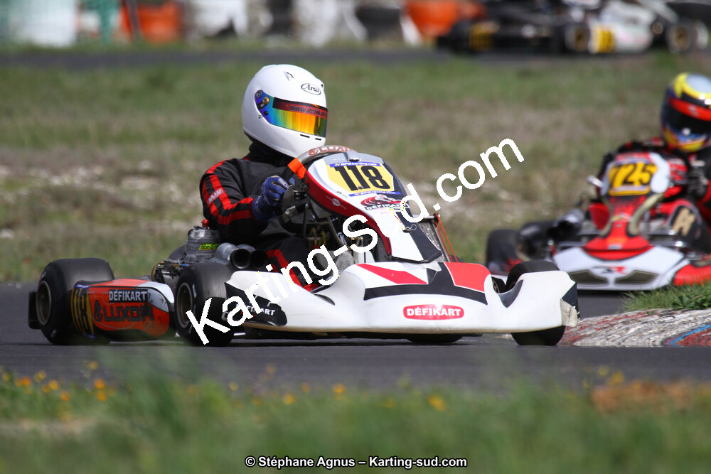 07 & 08/04/2018 : 2ème manche du Championnat du Sud 2018 à Ganges (Photos Stéphane Agnus) 2018 — karting