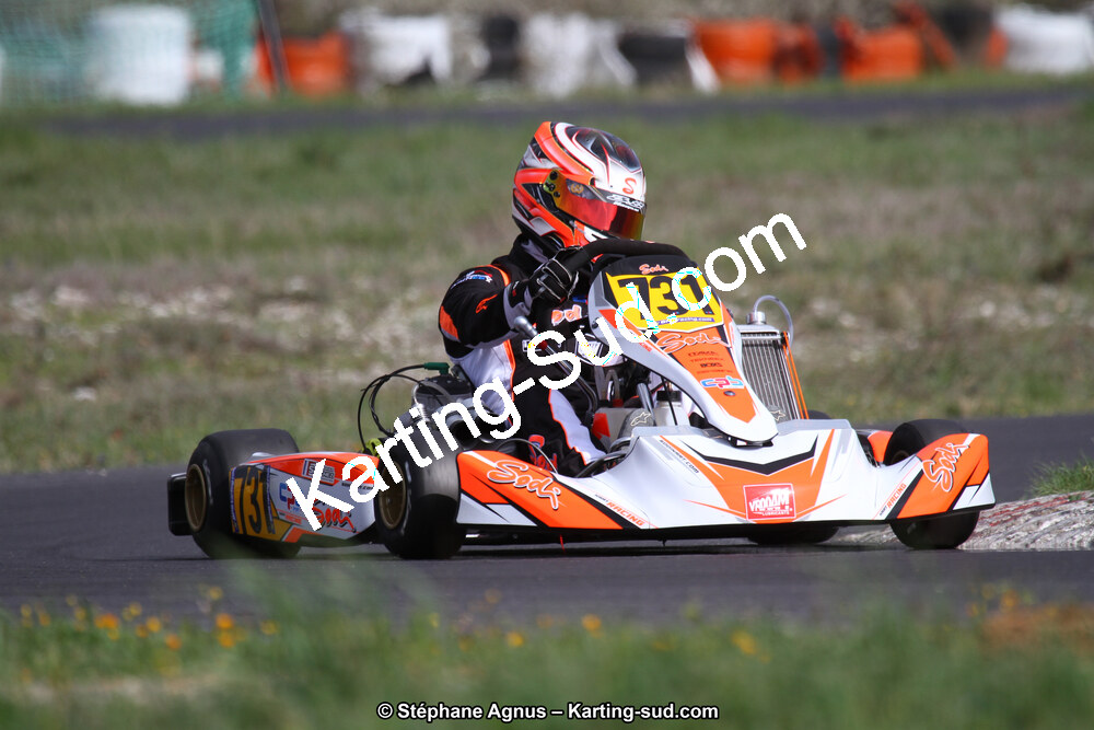 07 & 08/04/2018 : 2ème manche du Championnat du Sud 2018 à Ganges (Photos Stéphane Agnus) 2018 — karting