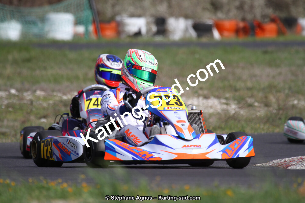 07 & 08/04/2018 : 2ème manche du Championnat du Sud 2018 à Ganges (Photos Stéphane Agnus) 2018 — karting