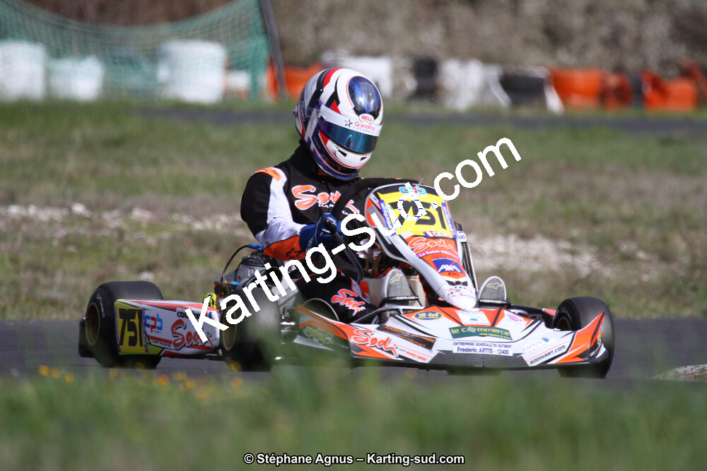07 & 08/04/2018 : 2ème manche du Championnat du Sud 2018 à Ganges (Photos Stéphane Agnus) 2018 — karting