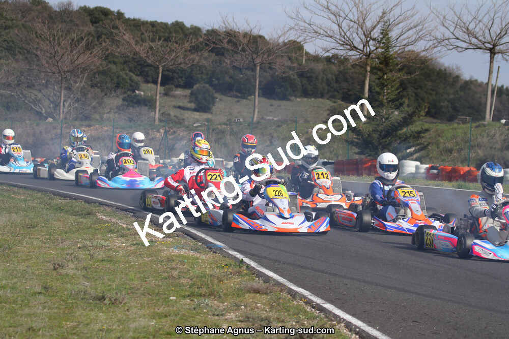 07 & 08/04/2018 : 2ème manche du Championnat du Sud 2018 à Ganges (Photos Stéphane Agnus) 2018 — karting