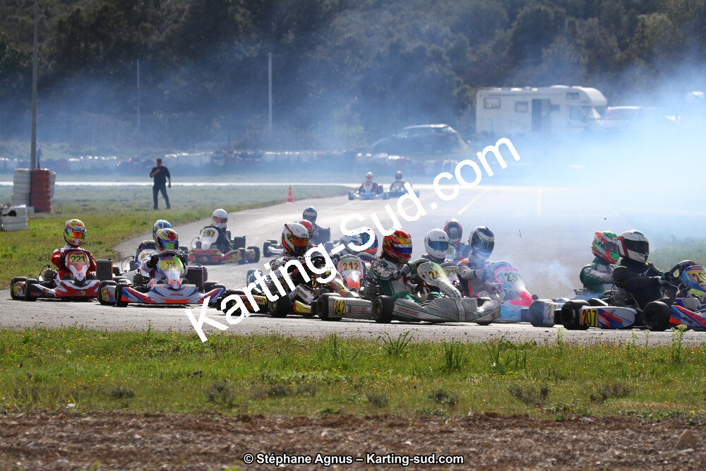 07 & 08/04/2018 : 2ème manche du Championnat du Sud 2018 à Ganges (Photos Stéphane Agnus) 2018 — karting