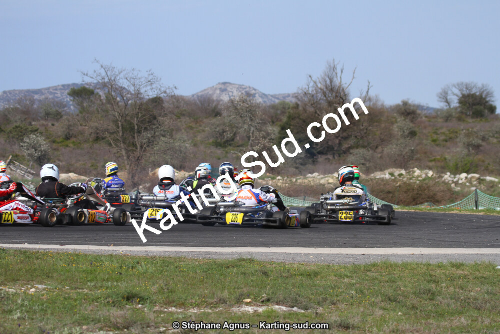 07 & 08/04/2018 : 2ème manche du Championnat du Sud 2018 à Ganges (Photos Stéphane Agnus) 2018 — karting