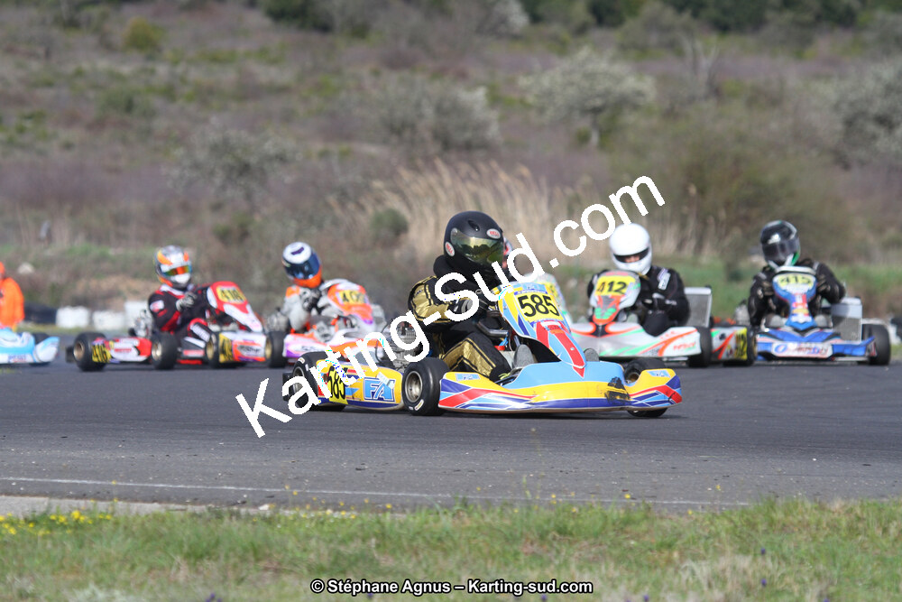 07 & 08/04/2018 : 2ème manche du Championnat du Sud 2018 à Ganges (Photos Stéphane Agnus) 2018 — karting
