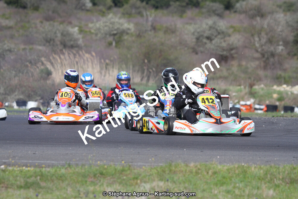07 & 08/04/2018 : 2ème manche du Championnat du Sud 2018 à Ganges (Photos Stéphane Agnus) 2018 — karting
