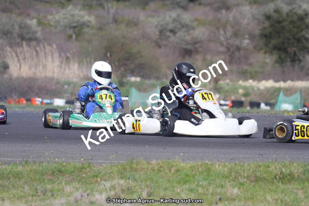 07 & 08/04/2018 : 2ème manche du Championnat du Sud 2018 à Ganges (Photos Stéphane Agnus) 2018 — karting